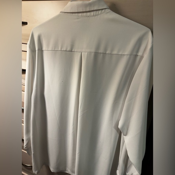 Jones New York Classic White Button Down Shirt - Picture 5 of 6